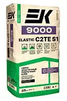 ЕК 9000 ELASTIC С2ТЕ S1  сверхэластичный клей для крупноформатных плит и деформирующихся оснований, мешок 25 кг