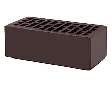 Облицовочный кирпич полуторный, М-150,120x250x88, коричневый