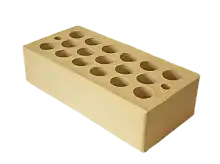 Облицовочный кирпич одинарный, М-150,120x250x65, желтый