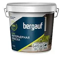 ALLURE 0,9 л (1,3 кг) База С, прозрачная водно-дисперсионная интерьерная краска для внутренних работ, Bergauf