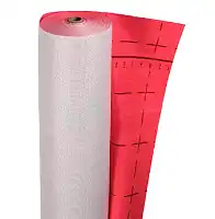 Ютавек 115, 50х1,5 м, Red, (75м2) Гидро- ветрозащитная мембрана супердиффузионная, красная