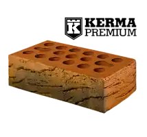 Облицовочный кирпич одинарный , М-175,120x250x65, коричневый