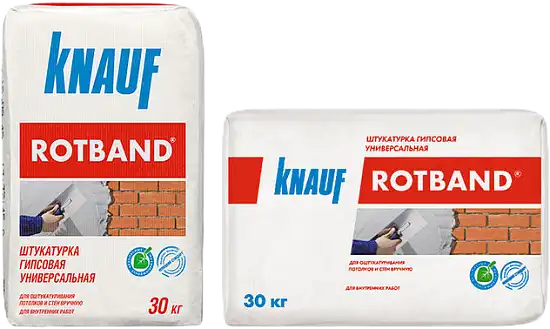 Гипсовая штукатурка Ротбанд от Кнауф: особенности применения