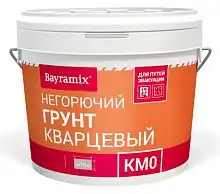 Bayramix КМ0 Грунт кварцевый для подготовки минеральных поверхностей для внутренних работ, 12 л