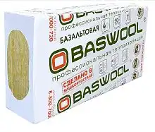 Минеральная вата Baswool (Басвул) Руф Н 100 (1200х600х60) 4 шт (2,88 м2, 0,1728 м3) в упаковке