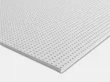 КНАУФ Акустика звукопоглощающая панель ППГ3-Б2-12/25КВ-4ПК Квадратная перфорация черная R 2448х1224х12,5 мм (уп. 25 шт)