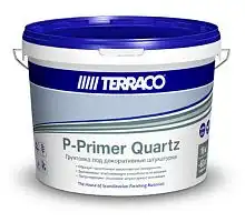 Грунтовка P-Primer Quartz пигментированная адгезионная с мелким кварцевым песком, 16 кг ведро
