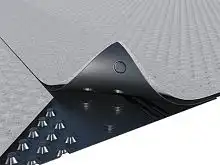 Мембрана Тефонд НР Дрейн Стар 2,07х20 (Tefond HP Drain Star) с геотекстилем (40 м²)