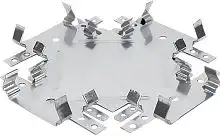 Соединитель одноуровневый (Краб) для ПП 60/27, Металл Трейд