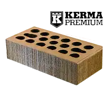 Облицовочный кирпич одинарный, М-175,120x250x65, коричневый